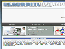 Tablet Screenshot of bead-brite.com